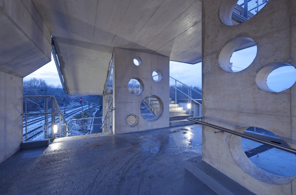 Lightronics SATEGO armaturen op de voetgangers- en fietsbrug Belvedere Brug in Keulen