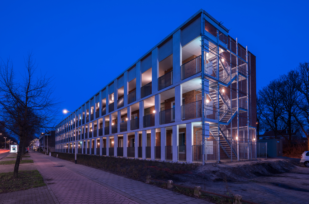Lightronics GEO armaturen in een zorgcomplex in Tilburg