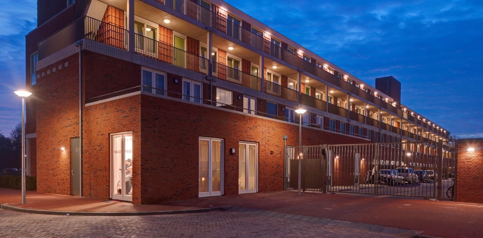 Lightronics TPK armatuur in een appartementencomplex