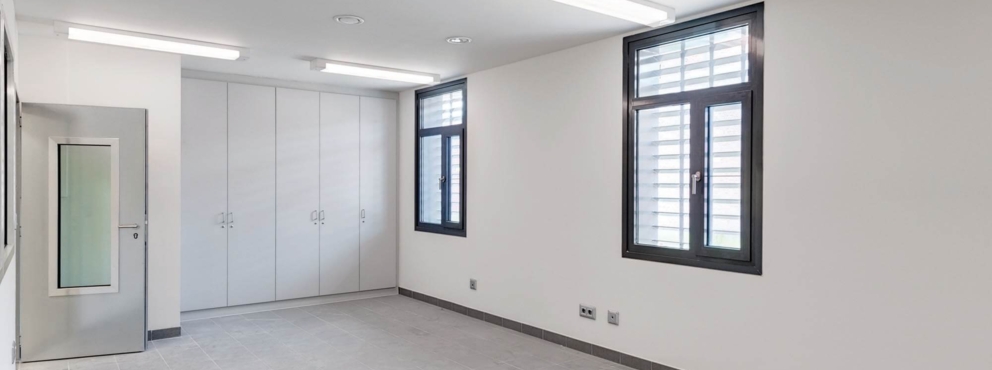 Lightronics armatuur matego in een hal