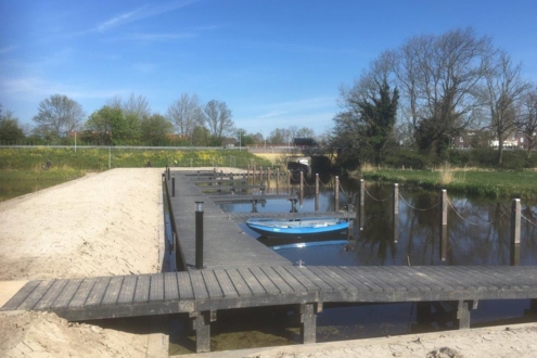 Lightronics armatuur bij een Passantenhaven