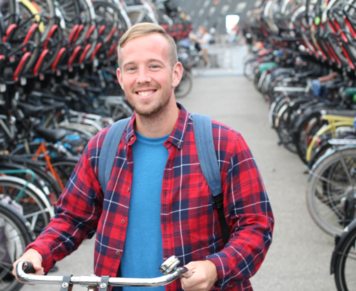 Lightronics stationsgebied fietsenstalling